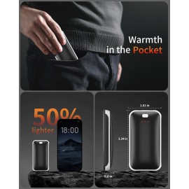Lerat Hand Warmers Rechargeable, 2 Pack Electric Hand Warmer, Reusable Portable Pocket Heater USB Handwarmers, Gifts for Men, Women, Indoor, Outdoor, Hiking, Skiing, Camping, Hunting Accessories Lerat Hand Warmers Rechargeable, 2 Pack Electric Hand Warmer, Reusable Portable Pocket Heater USB Handwarmers, Gifts for Men, Women, Indoor, Outdoor, Hiking, Skiing, Camping, Hunting Accessories