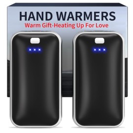 Lerat Hand Warmers Rechargeable, 2 Pack Electric Hand Warmer, Reusable Portable Pocket Heater USB Handwarmers, Gifts for Men, Women, Indoor, Outdoor, Hiking, Skiing, Camping, Hunting Accessories Lerat Hand Warmers Rechargeable, 2 Pack Electric Hand Warmer, Reusable Portable Pocket Heater USB Handwarmers, Gifts for Men, Women, Indoor, Outdoor, Hiking, Skiing, Camping, Hunting Accessories