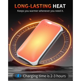 Lerat Hand Warmers Rechargeable, 2 Pack Electric Hand Warmer, Reusable Portable Pocket Heater USB Handwarmers, Gifts for Men, Women, Indoor, Outdoor, Hiking, Skiing, Camping, Hunting Accessories Lerat Hand Warmers Rechargeable, 2 Pack Electric Hand Warmer, Reusable Portable Pocket Heater USB Handwarmers, Gifts for Men, Women, Indoor, Outdoor, Hiking, Skiing, Camping, Hunting Accessories