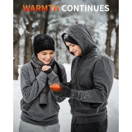 Lerat Hand Warmers Rechargeable, 2 Pack Electric Hand Warmer, Reusable Portable Pocket Heater USB Handwarmers, Gifts for Men, Women, Indoor, Outdoor, Hiking, Skiing, Camping, Hunting Accessories Lerat Hand Warmers Rechargeable, 2 Pack Electric Hand Warmer, Reusable Portable Pocket Heater USB Handwarmers, Gifts for Men, Women, Indoor, Outdoor, Hiking, Skiing, Camping, Hunting Accessories