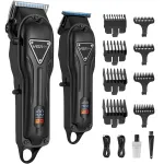 VGRPRO Hair Clippers for Men Professional, Cordless Clipper and Trimmer Set, Clippers for Hair Cutting Kit with Long Battery Life, Electric Hair Trimmer for Family Barber Kids Use