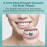 Fremouth 50 Count Angle Interdental Brushes for Braces, Tight(0.7mm), L- Shaped Interproximal Floss for Dental Plaque Removal Health