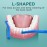 Fremouth 50 Count Angle Interdental Brushes for Braces, Tight(0.7mm), L- Shaped Interproximal Floss for Dental Plaque Removal Health