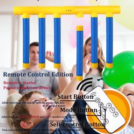 Reflex Drop Sticks Challenge Game, Hand Eye Coordination Training Toy, Upgrade Remote Control 3 Adjustable Speed