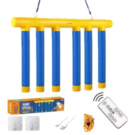 Reflex Drop Sticks Challenge Game, Hand Eye Coordination Training Toy, Upgrade Remote Control 3 Adjustable Speed