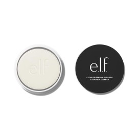 e.l.f. Clean Queen Solid Brush & Sponge Cleaner, Cleanses Face & Eye Makeup Brushes & Sponges, Nourishing, Non-Damaging Formula, Vegan & Cruelty-Free e.l.f. Clean Queen Solid Brush & Sponge Cleaner, Cleanses Face & Eye Makeup Brushes & Sponges, Nourishing, Non-Damaging Formula, Vegan & Cruelty-Free