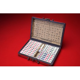 TRICLOOOVER Mahjong Set;Chinese Tiles Games;Vintage Mahjong Games
