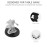 100PCS Miniature Bases+120PCS Adhesive, 32mm or 1.26inch Round Black Plastic Model Bases for Gaming Miniatures Collectible War Table Game or Wargames Board Game