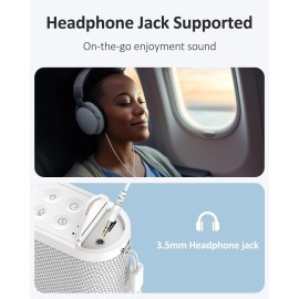 Loud Portable Travel Sound Machine for Adults, Baby - White Noise MachineRechargeable Battery, Headphone Jack, 21 Sounds, Sleep Timer - Noise Machine for Sleeping, Office Privacy & Noise Canceling Loud Portable Travel Sound Machine for Adults, Baby - White Noise MachineRechargeable Battery, Headphone Jack, 21 Sounds, Sleep Timer - Noise Machine for Sleeping, Office Privacy & Noise Canceling