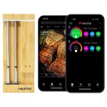 MEATER Pro Duo: WiFi Smart Meat Thermometer | 1000F High Heat Resistance | Long Range | Dual Probes | Six Sensors | BBQ, Oven, Grill, Smoker, Air Fryer, Deep Fryer | iOS & Android App