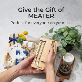 MEATER Pro Duo: WiFi Smart Meat Thermometer | 1000F High Heat Resistance | Long Range | Dual Probes | Six Sensors | BBQ, Oven, Grill, Smoker, Air Fryer, Deep Fryer | iOS & Android App MEATER Pro Duo: WiFi Smart Meat Thermometer | 1000F High Heat Resistance | Long Range | Dual Probes | Six Sensors | BBQ, Oven, Grill, Smoker, Air Fryer, Deep Fryer | iOS & Android App