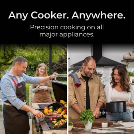 MEATER Pro Duo: WiFi Smart Meat Thermometer | 1000F High Heat Resistance | Long Range | Dual Probes | Six Sensors | BBQ, Oven, Grill, Smoker, Air Fryer, Deep Fryer | iOS & Android App MEATER Pro Duo: WiFi Smart Meat Thermometer | 1000F High Heat Resistance | Long Range | Dual Probes | Six Sensors | BBQ, Oven, Grill, Smoker, Air Fryer, Deep Fryer | iOS & Android App