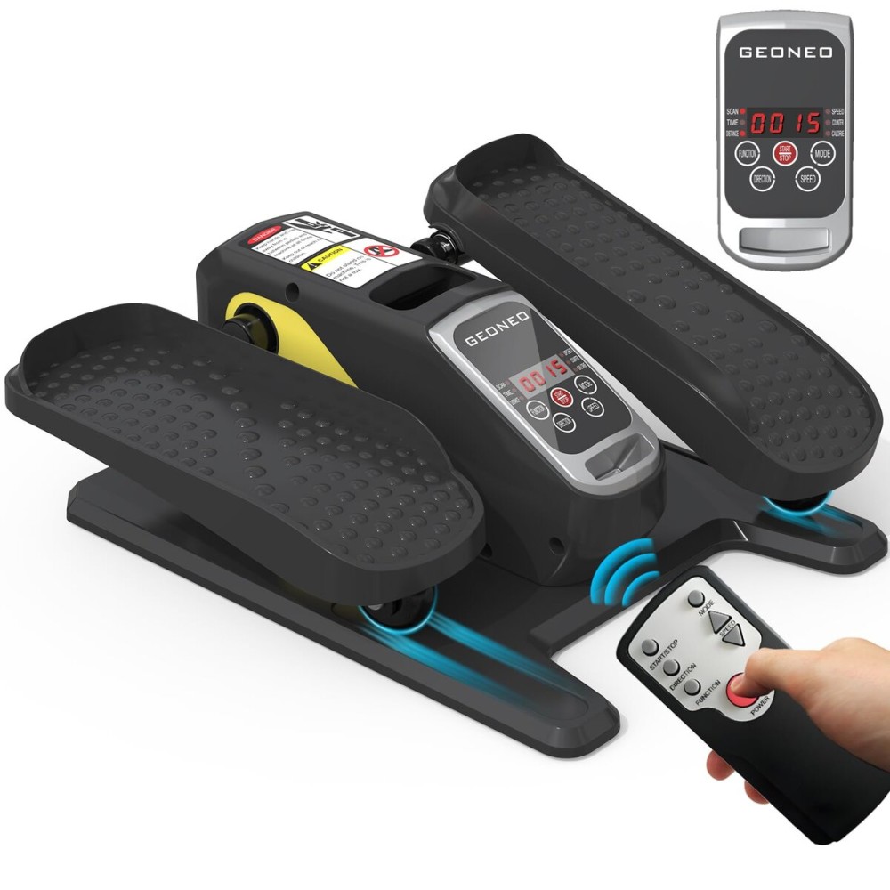 Under Desk Elliptical Machine, Electric Ellipse Leg Exerciser for Senior, Quiet and Compact Electric Seated Pedal Exerciser for Home with Display Monitor, Remote Control and 12 Adjustable Speeds Under Desk Elliptical Machine, Electric Ellipse Leg Exerciser for Senior, Quiet and Compact Electric Seated Pedal Exerciser for Home with Display Monitor, Remote Control and 12 Adjustable Speeds