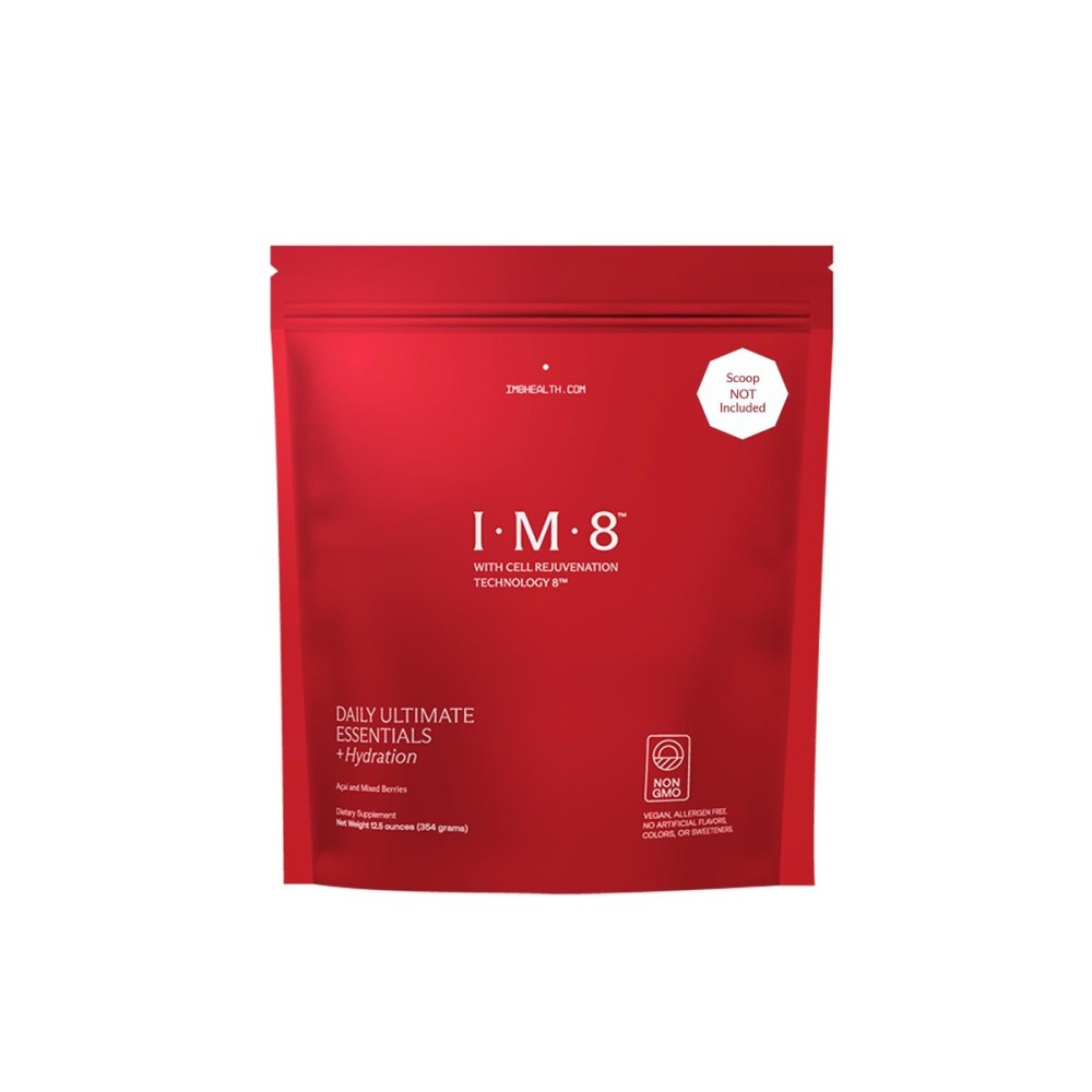 IM8 Daily Ultimate Essentials All-in-1 Multivitamin Supplement, 92 Nutrient Rich Ingredients CoQ10, Probiotics, Vitamins, Greens, GF, Acai Mixed Berry (30 Servings, Refill Pouch - Scoop NOT Included) IM8 Daily Ultimate Essentials All-in-1 Multivitamin Supplement, 92 Nutrient Rich Ingredients CoQ10, Probiotics, Vitamins, Greens, GF, Acai Mixed Berry (30 Servings, Refill Pouch - Scoop NOT Included)