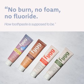 Fygg Travel Fluoride Free Mini Toothpaste (0.7 oz), Nano Hydroxyapatite (Mild Mint) | Dentist Recommended - for Remineralizing, Whitening, & Sensitive Teeth - Tooth Paste for Adults & Kids Oral Care Fygg Travel Fluoride Free Mini Toothpaste (0.7 oz), Nano Hydroxyapatite (Mild Mint) | Dentist Recommended - for Remineralizing, Whitening, & Sensitive Teeth - Tooth Paste for Adults & Kids Oral Care