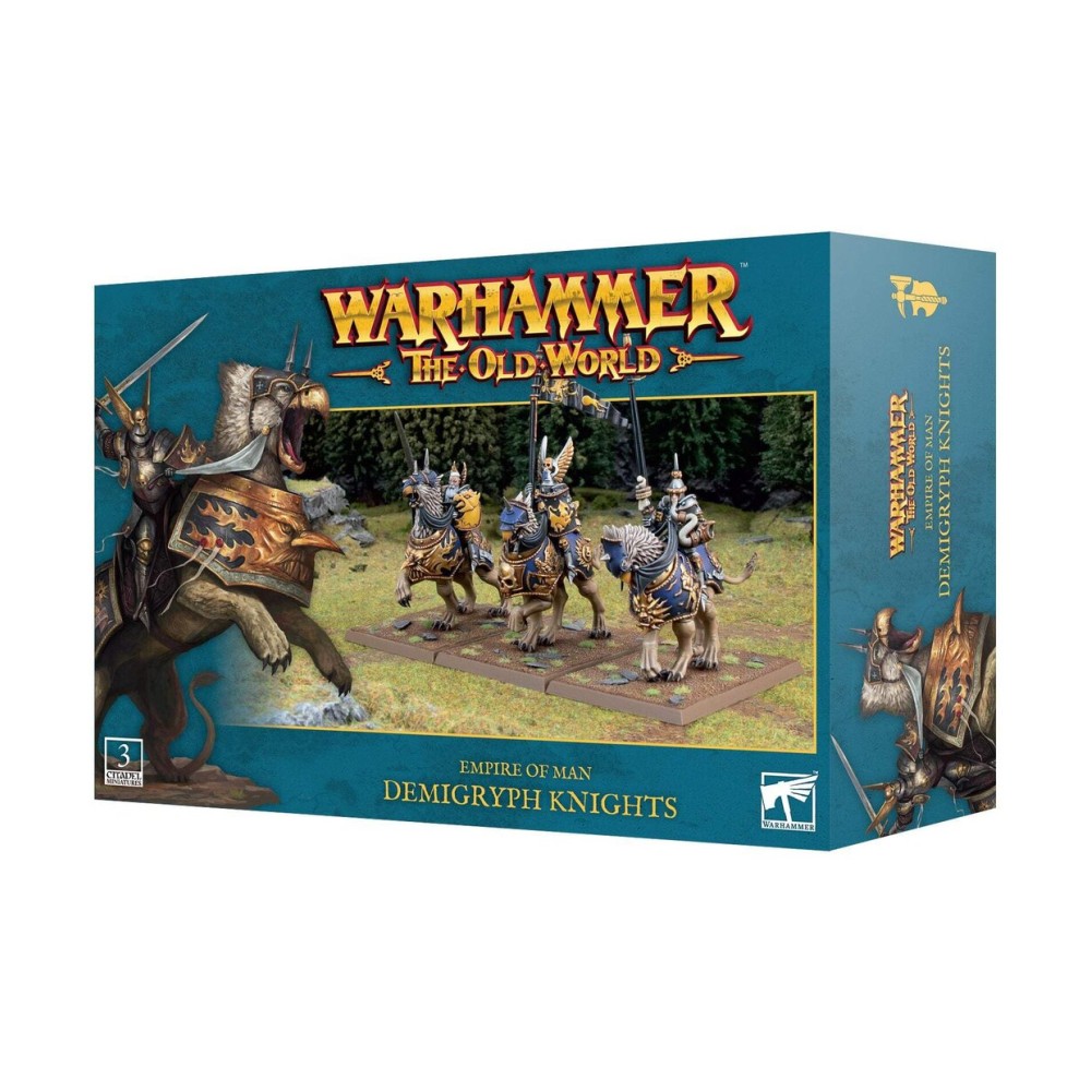 Games Workshop Warhammer The Old World: Empire of Man - Demigryph Knights Games Workshop Warhammer The Old World: Empire of Man - Demigryph Knights