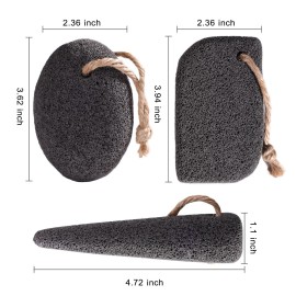 SAMEBUTECO Natural Volcanic Pumice Stone for Feet Pumice Cleaning Stone for Sole of The Foot,Edges of The Foot,Toe Seams Deep Clean,Foot Scrubber for Dead Skin Remover 3 Shapes SAMEBUTECO Natural Volcanic Pumice Stone for Feet Pumice Cleaning Stone for Sole of The Foot,Edges of The Foot,Toe Seams Deep Clean,Foot Scrubber for Dead Skin Remover 3 Shapes