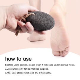 SAMEBUTECO Natural Volcanic Pumice Stone for Feet Pumice Cleaning Stone for Sole of The Foot,Edges of The Foot,Toe Seams Deep Clean,Foot Scrubber for Dead Skin Remover 3 Shapes SAMEBUTECO Natural Volcanic Pumice Stone for Feet Pumice Cleaning Stone for Sole of The Foot,Edges of The Foot,Toe Seams Deep Clean,Foot Scrubber for Dead Skin Remover 3 Shapes