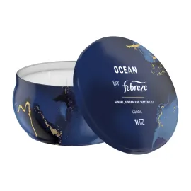 Febreze Scented Candle, Ocean Scent, 11 oz 4 Wick Candle, Single Pack Febreze Scented Candle, Ocean Scent, 11 oz 4 Wick Candle, Single Pack