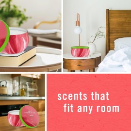 Febreze Scented Candle, Sweet Watermelon Vine Scent, 11 oz 4 Wick Candle, Single Pack Febreze Scented Candle, Sweet Watermelon Vine Scent, 11 oz 4 Wick Candle, Single Pack