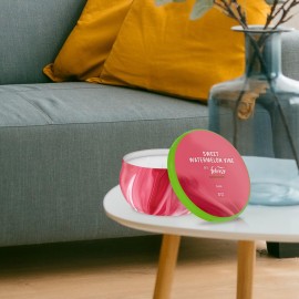 Febreze Scented Candle, Sweet Watermelon Vine Scent, 11 oz 4 Wick Candle, Single Pack Febreze Scented Candle, Sweet Watermelon Vine Scent, 11 oz 4 Wick Candle, Single Pack