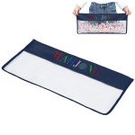 GUSTARIA Empty Mahjong Bag, Mahjong Case for American Mahjong Set (Case Only, Blue)