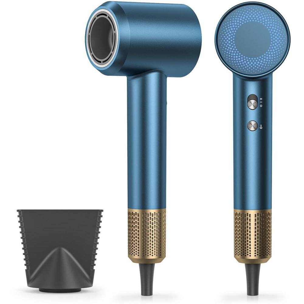 Hair Dryer Blow Dryer, 160000 RPM High-Speed Brushless Motor 500 Millions Negative Ionic Hairdryer for Fast Drying, Low Noise Thermo-Control Hair-Dryer-with-Diffuser for for All Hair Types Hair Dryer Blow Dryer, 160000 RPM High-Speed Brushless Motor 500 Millions Negative Ionic Hairdryer for Fast Drying, Low Noise Thermo-Control Hair-Dryer-with-Diffuser for for All Hair Types