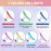Face and Neck Massager Tool, 7 Colors LED Womens Skin Care Facial Massager for Skin Rejuvenation, Lifting, Toning, Glow Boost