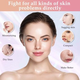 Face and Neck Massager Tool, 7 Colors LED Womens Skin Care Facial Massager for Skin Rejuvenation, Lifting, Toning, Glow Boost Face and Neck Massager Tool, 7 Colors LED Womens Skin Care Facial Massager for Skin Rejuvenation, Lifting, Toning, Glow Boost