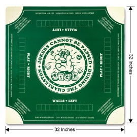 TANSOREX Mahjong Mat with Rules for Table,Travel Mahjong Set,Non-Slip and Silent,Comes with 2 Dice and 1 Coral Velvet Mahjong Mat Storage Bag,Mahjong Cards 2025(Green) TANSOREX Mahjong Mat with Rules for Table,Travel Mahjong Set,Non-Slip and Silent,Comes with 2 Dice and 1 Coral Velvet Mahjong Mat Storage Bag,Mahjong Cards 2025(Green)