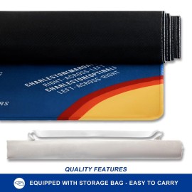 TANSOREX Mahjong Mat with Rules for Table,Travel Mahjong Set,Non-Slip and Silent,Comes with 2 Dice and 1 Coral Velvet Mahjong Mat Storage Bag,Mahjong Cards 2025(Blue) TANSOREX Mahjong Mat with Rules for Table,Travel Mahjong Set,Non-Slip and Silent,Comes with 2 Dice and 1 Coral Velvet Mahjong Mat Storage Bag,Mahjong Cards 2025(Blue)