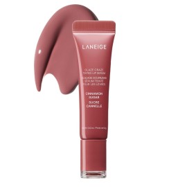 LANEIGE Glaze Craze Tinted Lip Serum Cinnamon Sugar: Plumping, Nourishing Hydration with Polypeptide LANEIGE Glaze Craze Tinted Lip Serum Cinnamon Sugar: Plumping, Nourishing Hydration with Polypeptide