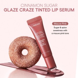 LANEIGE Glaze Craze Tinted Lip Serum Cinnamon Sugar: Plumping, Nourishing Hydration with Polypeptide LANEIGE Glaze Craze Tinted Lip Serum Cinnamon Sugar: Plumping, Nourishing Hydration with Polypeptide