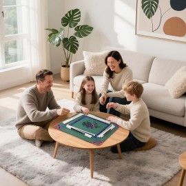 AzulHome American Mahjong Set with One Blue Storage Case, 166 Premium Transparent Acrylic Mahjong Tiles 1.18\'\'(30mm), 2 Dices, Mah-Jong Sets (Ma Jong, Mah-Jongg, Majiang) (Black) AzulHome American Mahjong Set with One Blue Storage Case, 166 Premium Transparent Acrylic Mahjong Tiles 1.18\'\'(30mm), 2 Dices, Mah-Jong Sets (Ma Jong, Mah-Jongg, Majiang) (Black)