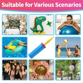 KAWKALSH Hand Balloon Pump, Dual Action Two-Way Inflator, Manual Air Blower for Balloons KAWKALSH Hand Balloon Pump, Dual Action Two-Way Inflator, Manual Air Blower for Balloons