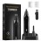 Selouj Ear and Nose Hair Trimmer for Men, 2025 Professional Painless USB Rechargeable Eyebrow & Facial Hair Trimmer for Men Women, Powerful Motor, Dual Edge Blades, IPX7 Waterproof for Easy to Clean