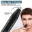 Selouj Ear and Nose Hair Trimmer for Men, 2025 Professional Painless USB Rechargeable Eyebrow & Facial Hair Trimmer for Men Women, Powerful Motor, Dual Edge Blades, IPX7 Waterproof for Easy to Clean