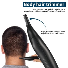 Selouj Ear and Nose Hair Trimmer for Men, 2025 Professional Painless USB Rechargeable Eyebrow & Facial Hair Trimmer for Men Women, Powerful Motor, Dual Edge Blades, IPX7 Waterproof for Easy to Clean Selouj Ear and Nose Hair Trimmer for Men, 2025 Professional Painless USB Rechargeable Eyebrow & Facial Hair Trimmer for Men Women, Powerful Motor, Dual Edge Blades, IPX7 Waterproof for Easy to Clean