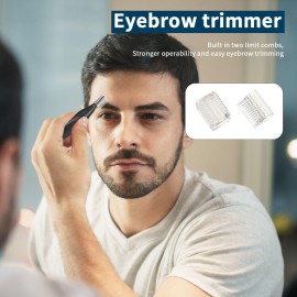 Selouj Ear and Nose Hair Trimmer for Men, 2025 Professional Painless USB Rechargeable Eyebrow & Facial Hair Trimmer for Men Women, Powerful Motor, Dual Edge Blades, IPX7 Waterproof for Easy to Clean Selouj Ear and Nose Hair Trimmer for Men, 2025 Professional Painless USB Rechargeable Eyebrow & Facial Hair Trimmer for Men Women, Powerful Motor, Dual Edge Blades, IPX7 Waterproof for Easy to Clean