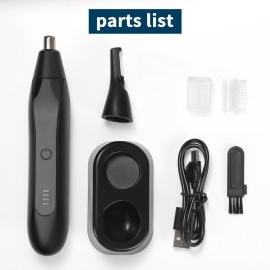 Selouj Ear and Nose Hair Trimmer for Men, 2025 Professional Painless USB Rechargeable Eyebrow & Facial Hair Trimmer for Men Women, Powerful Motor, Dual Edge Blades, IPX7 Waterproof for Easy to Clean Selouj Ear and Nose Hair Trimmer for Men, 2025 Professional Painless USB Rechargeable Eyebrow & Facial Hair Trimmer for Men Women, Powerful Motor, Dual Edge Blades, IPX7 Waterproof for Easy to Clean