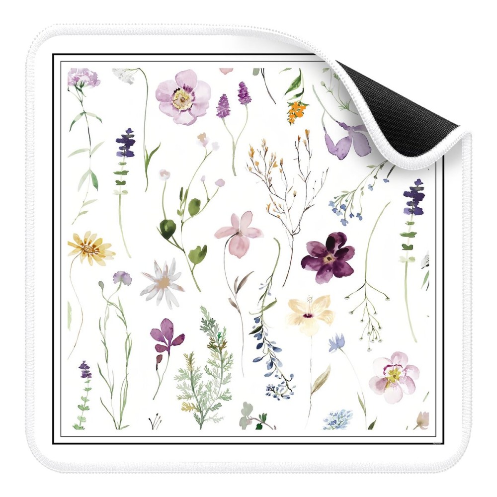 Deyimmei Mahjong Mat for Table - Non-Slip Mahjong Table Cover with Storage Pockets, Perfect Mahjong Accessories & Gifts for Women, Men, and Mahjong Enthusiasts (Floral Watercolor) Deyimmei Mahjong Mat for Table - Non-Slip Mahjong Table Cover with Storage Pockets, Perfect Mahjong Accessories & Gifts for Women, Men, and Mahjong Enthusiasts (Floral Watercolor)
