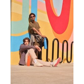 Stanley IceFlow Fast Flow Water Bottle 24 oz | Angled Spout Lid | Lightweight and Leakproof for Travel and Sports | Insulated Stainless Steel | BPA-Free | Dried Pine VRT