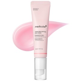 medicube Salmon DNA PDRN Pink Peptide Eye Serum with Niacinamide and 99% Purity Retinol for Fine Lines, Uneven Skin Tone, Korean Skin Care 1.01fl.oz medicube Salmon DNA PDRN Pink Peptide Eye Serum with Niacinamide and 99% Purity Retinol for Fine Lines, Uneven Skin Tone, Korean Skin Care 1.01fl.oz