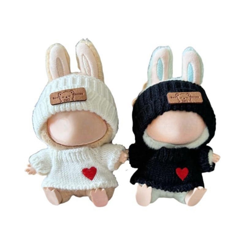 Doll Clothes Outfits for 17cm Labubu Dolls Accessories Suspenders Pants Replacement 2 Set No Doll Doll Clothes Outfits for 17cm Labubu Dolls Accessories Suspenders Pants Replacement 2 Set No Doll