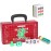 Jongyance Chinese Mahjong Set, Large Mahjong Tiles Set with 144 Green Back Color Tiles, Red Case, Chinese Mahjong Game Set (Majiang, )