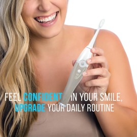 TAO Clean UV Sanitizing Sonic Toothbrush and Cleaning Station, Electric Toothbrush, Dual Speed Setting, Sandstone TAO Clean UV Sanitizing Sonic Toothbrush and Cleaning Station, Electric Toothbrush, Dual Speed Setting, Sandstone