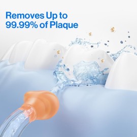usmile C10 Portable Water Flosser - Travel-Friendly, 95-Day Battery, 4 Modes, 360 Nozzle, 180ml Tank, IPX7 Waterproof, Dentist-Recommended for Braces, Implants & Sensitive Gums (Blue) usmile C10 Portable Water Flosser - Travel-Friendly, 95-Day Battery, 4 Modes, 360 Nozzle, 180ml Tank, IPX7 Waterproof, Dentist-Recommended for Braces, Implants & Sensitive Gums (Blue)