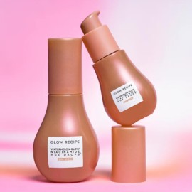 Glow Recipe Hue Drops - Mini Tinted Face Serum - Bronzing Drops to Brighten & Hydrate - Skincare Makeup Primer & Liquid Highlighter to Blur Pores for a Radiant, Even Skin Tone - Sun Glow (15ml) Glow Recipe Hue Drops - Mini Tinted Face Serum - Bronzing Drops to Brighten & Hydrate - Skincare Makeup Primer & Liquid Highlighter to Blur Pores for a Radiant, Even Skin Tone - Sun Glow (15ml)