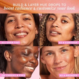 Glow Recipe Hue Drops - Mini Tinted Face Serum - Bronzing Drops to Brighten & Hydrate - Skincare Makeup Primer & Liquid Highlighter to Blur Pores for a Radiant, Even Skin Tone - Sun Glow (15ml) Glow Recipe Hue Drops - Mini Tinted Face Serum - Bronzing Drops to Brighten & Hydrate - Skincare Makeup Primer & Liquid Highlighter to Blur Pores for a Radiant, Even Skin Tone - Sun Glow (15ml)