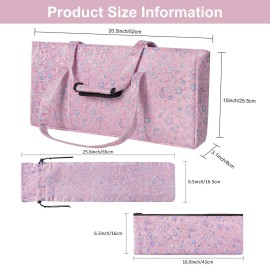 TIASUSAN Empty American Mahjong Set Bag with Mahjong Tiles Bag and Mahjong All-in-One Rack/Pushers Drawstring Sleeve (Only Case TIASUSAN Empty American Mahjong Set Bag with Mahjong Tiles Bag and Mahjong All-in-One Rack/Pushers Drawstring Sleeve (Only Case